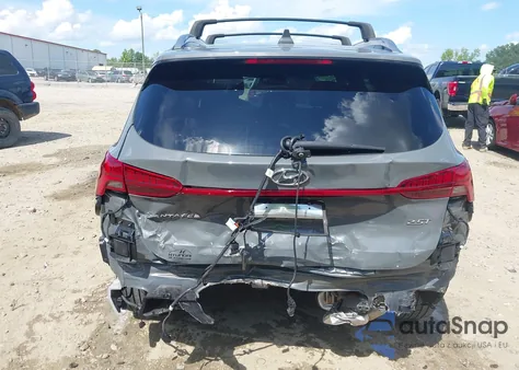 2023 Hyundai Santa Fe Calligraphy from USA, damaged, VIN 5NMS54ALXPH633514